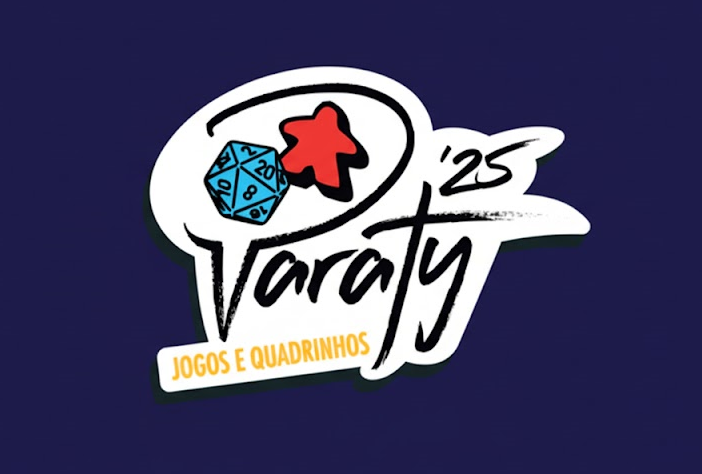 Logo Paraty Jogos e Quadrinhos '25
